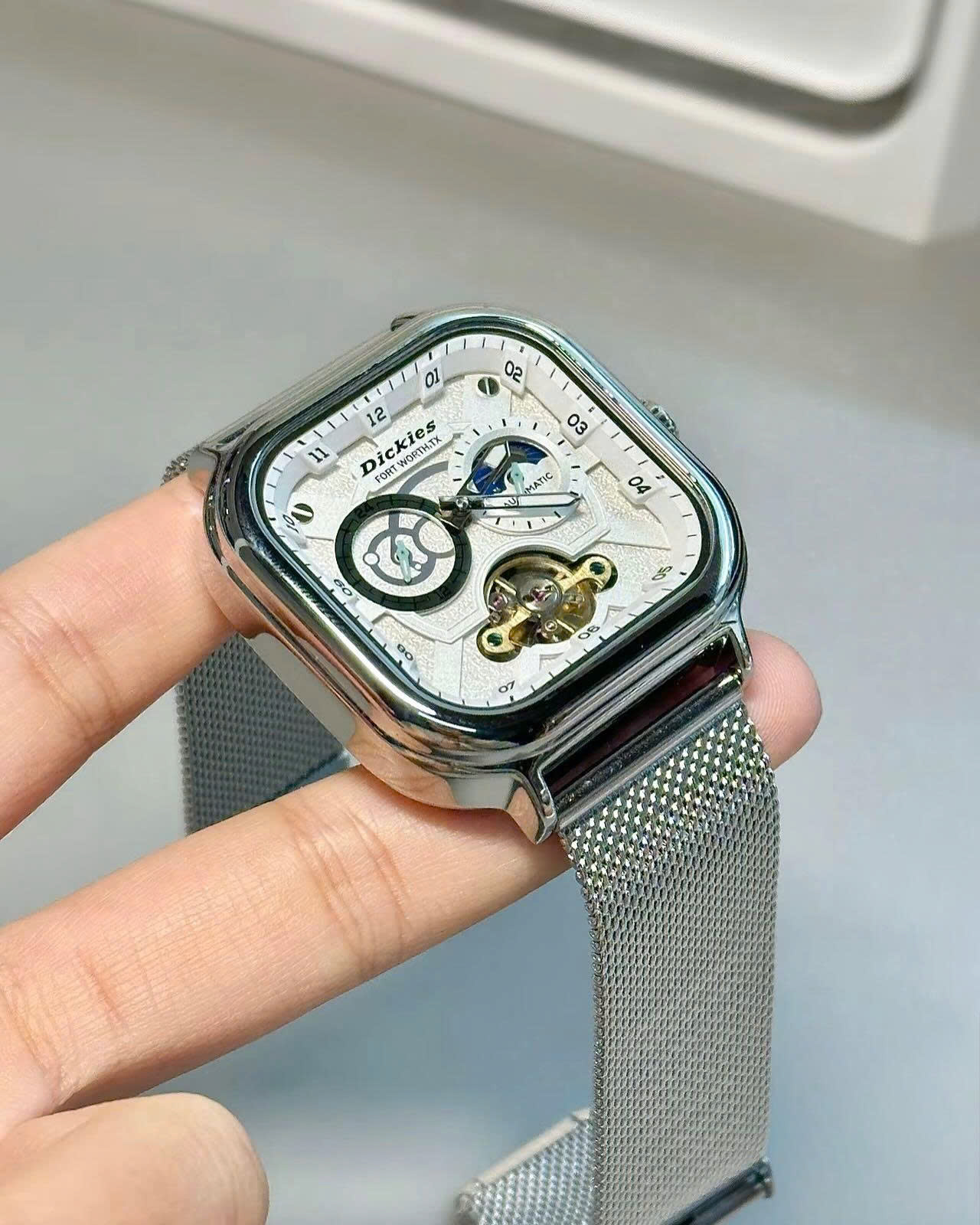 Đồng hồ Dickies silver