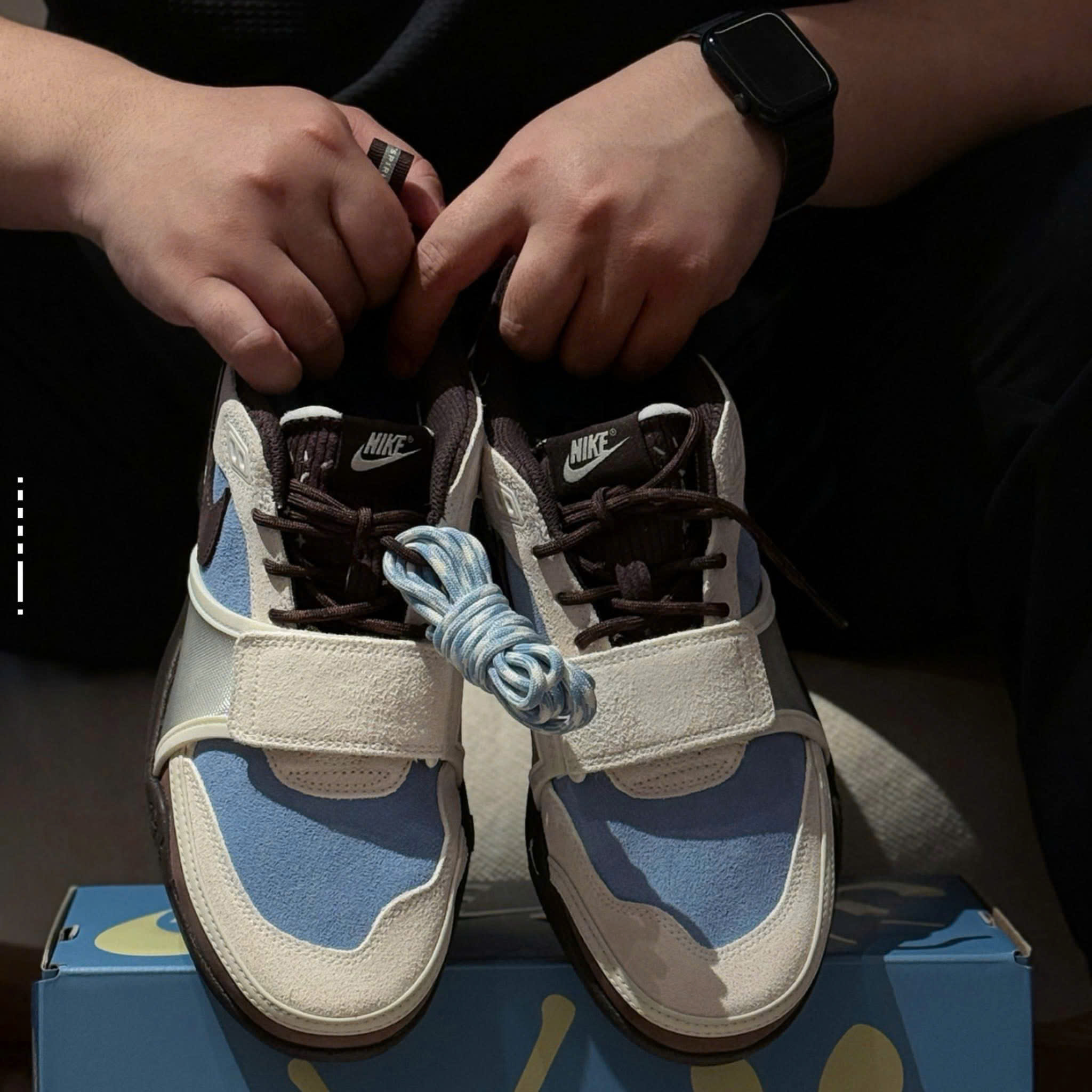 Nike Zoom Field Jaxx Travis Scott Leche Blue