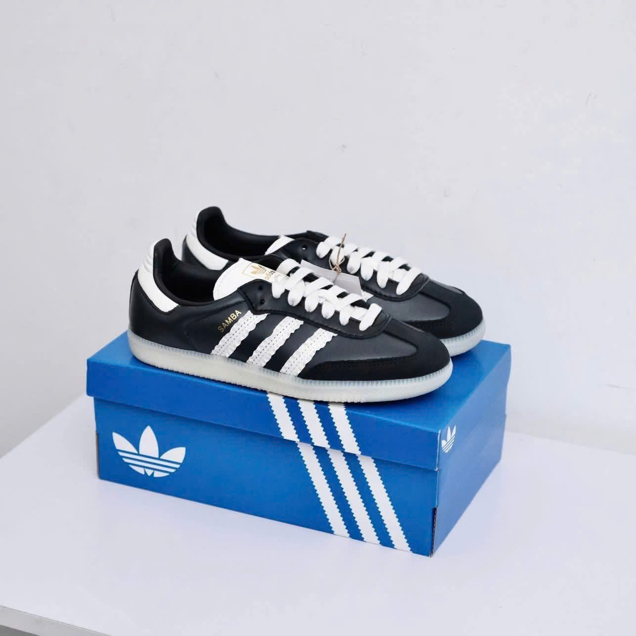 Adidas Samba Ruffle Stripes Pack Black Off White