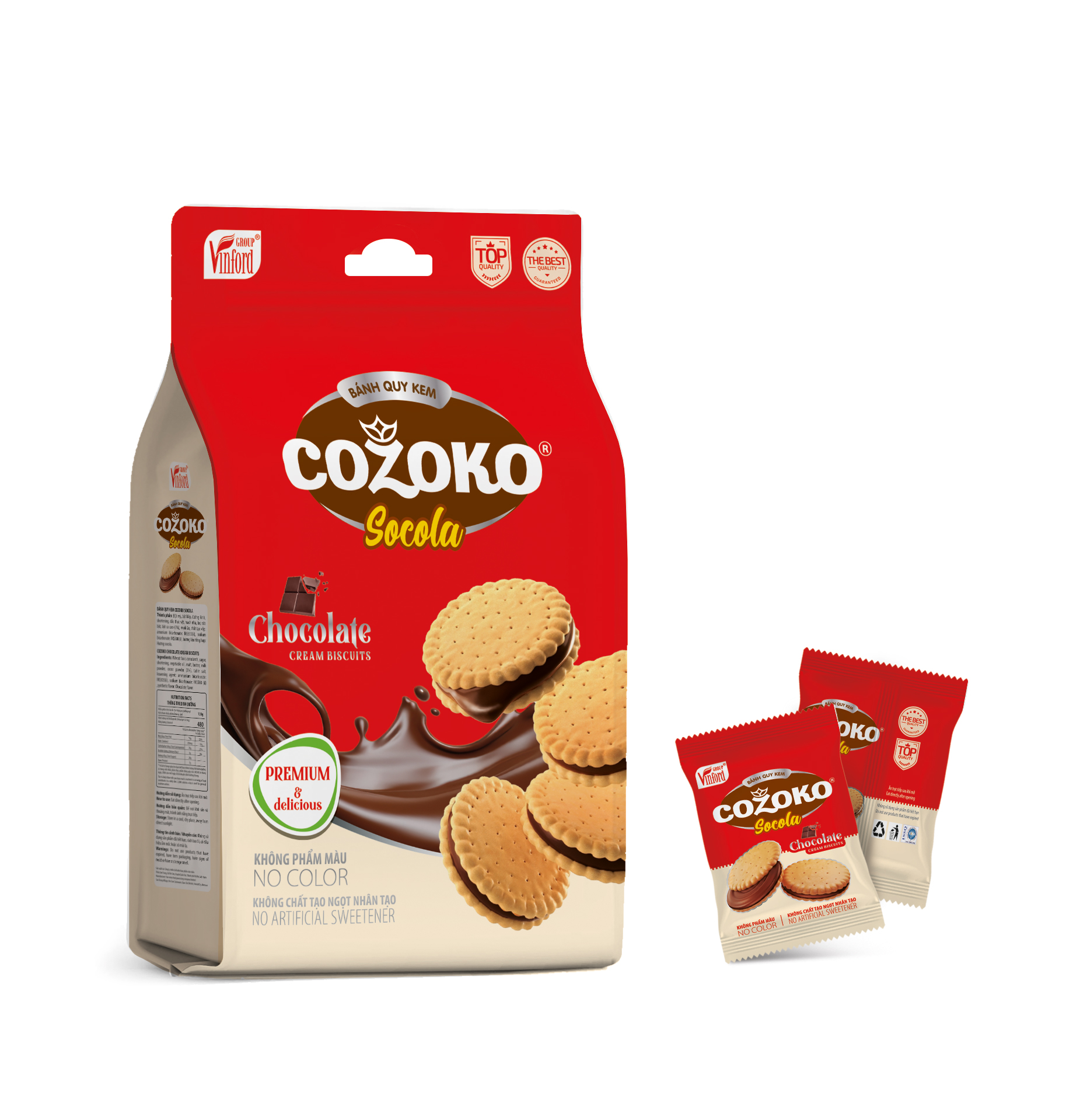 Bánh Quy kem Cozoko Socola