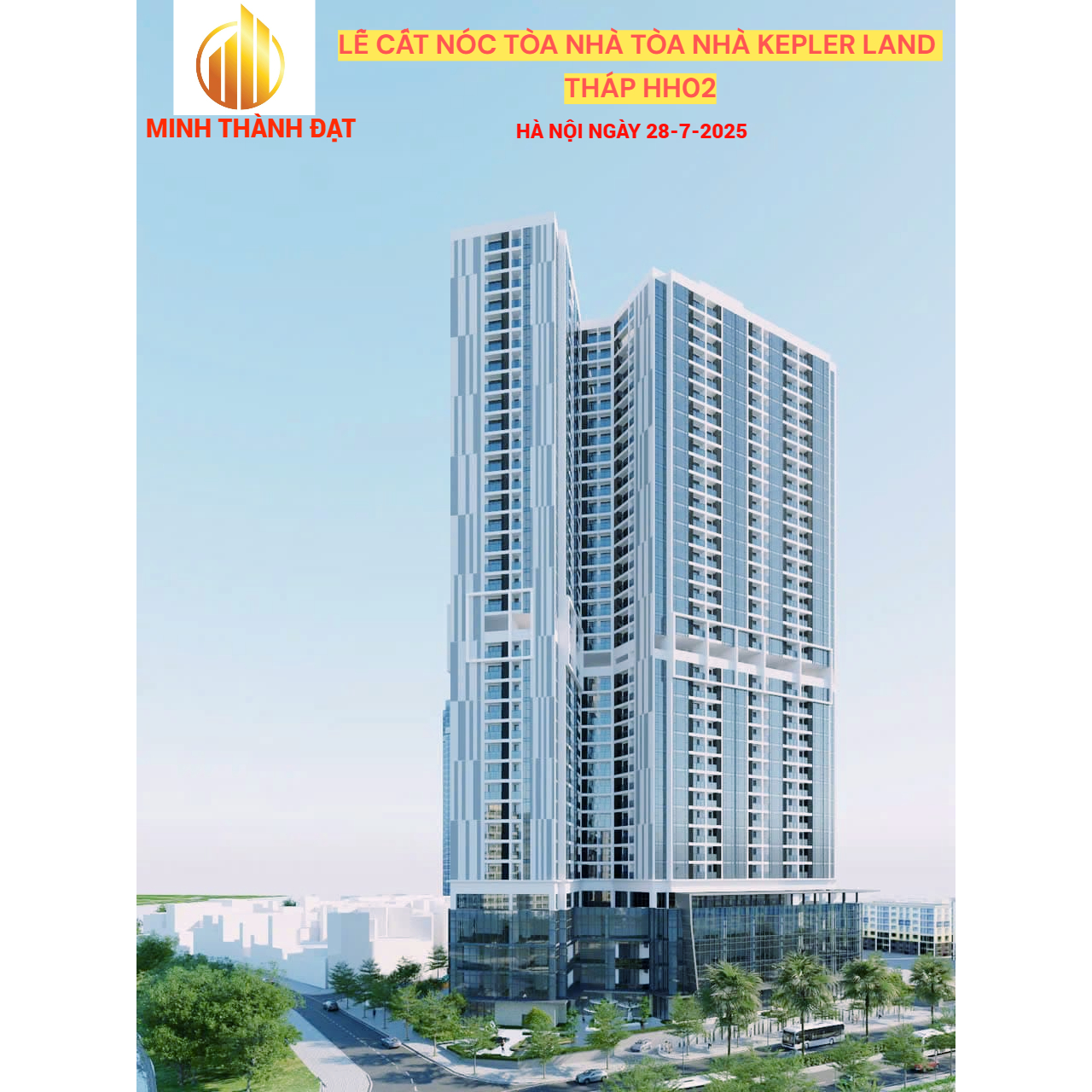LỄ CẤT NÓC TÒA NHÀ KEPLER LAND - HH02