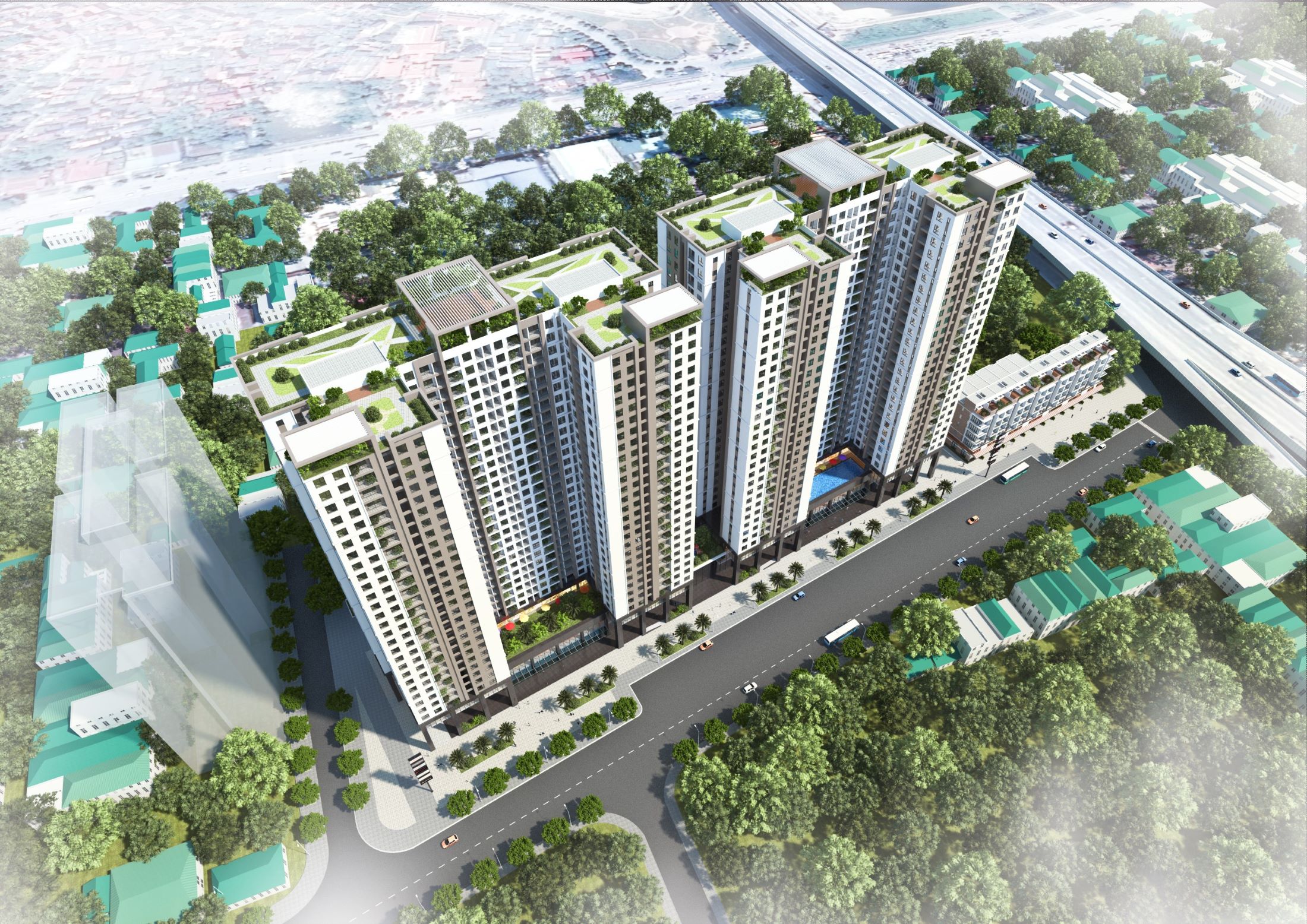 TỔ HƠP NHÀ Ở , VĂN PHÒNG VÀ DỊCH VỤ THƯƠNG MẠI