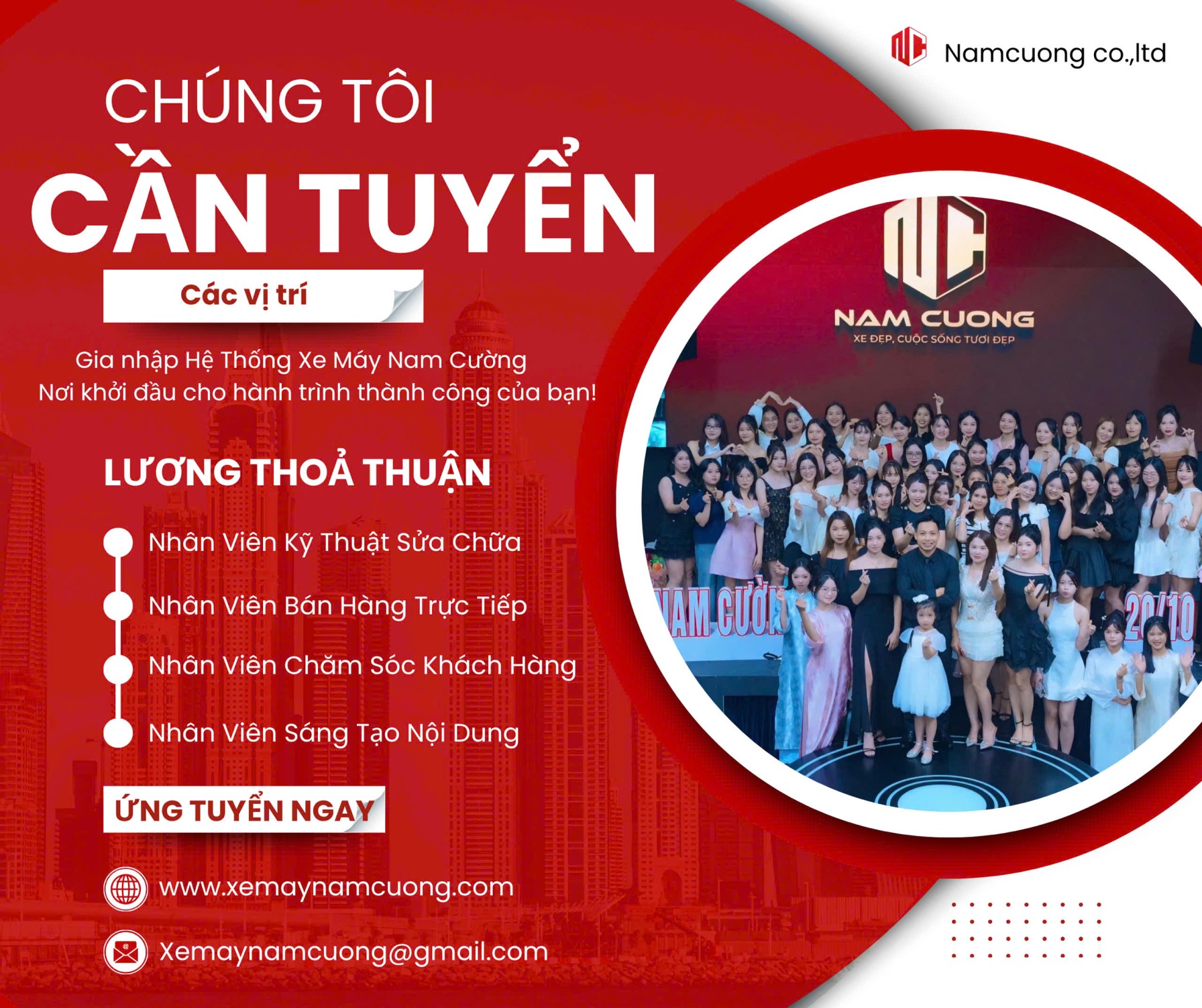 Thông Báo Tuyển Dụng