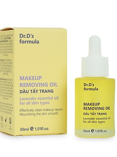 Makeup Removing Oil - Dr.D's Formula (Dầu Tẩy trang chiết xuất thảo mộc)