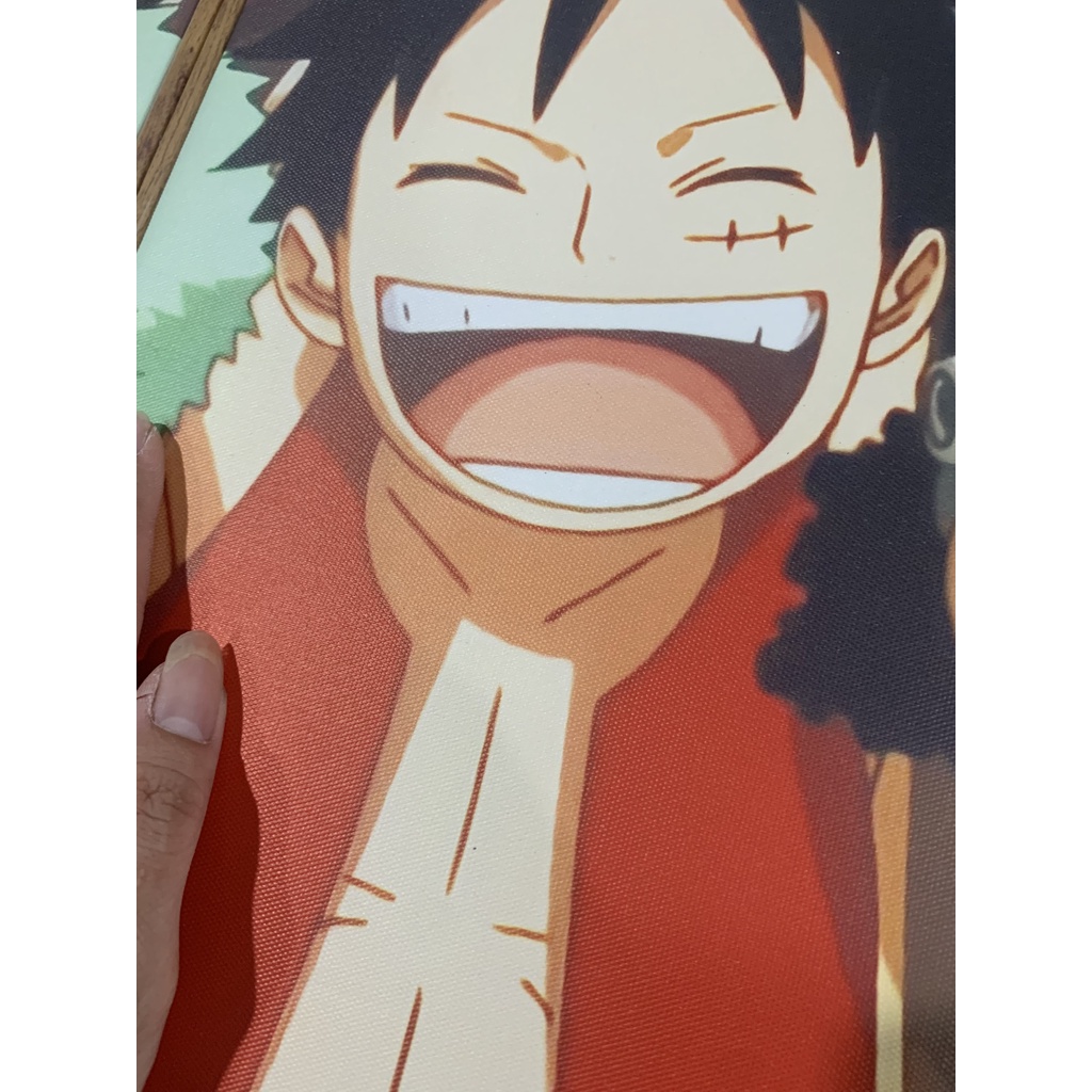 Tranh canvas bộ 5 bức ghép có khung composite 4 màu - Tặng kèm đinh 3 chân