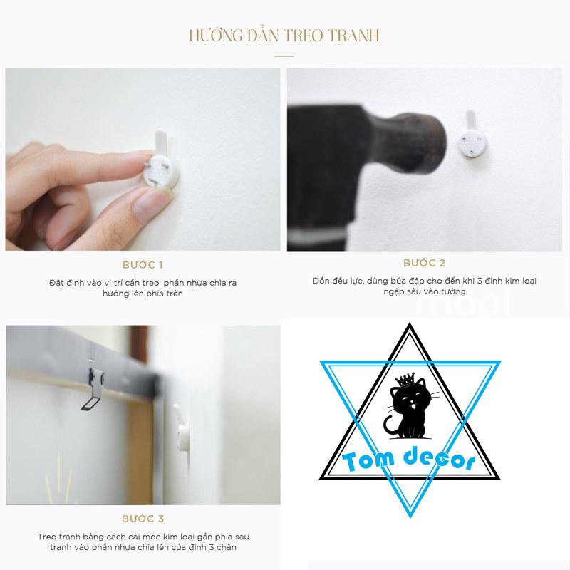 Tranh canvas hình chất trang trí tiệm tatto baber càphê - tranh canvas có khung HC008