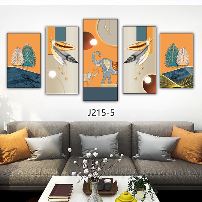 Tranh decor canvas giá xưởng mẫu phong cách hiện đại hot - mẫu mới