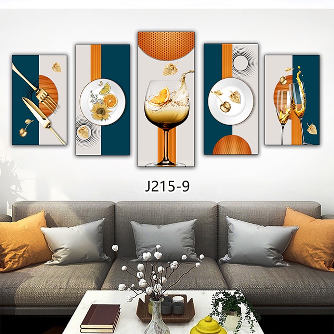 Tranh decor canvas giá xưởng mẫu phong cách hiện đại hot - mẫu mới