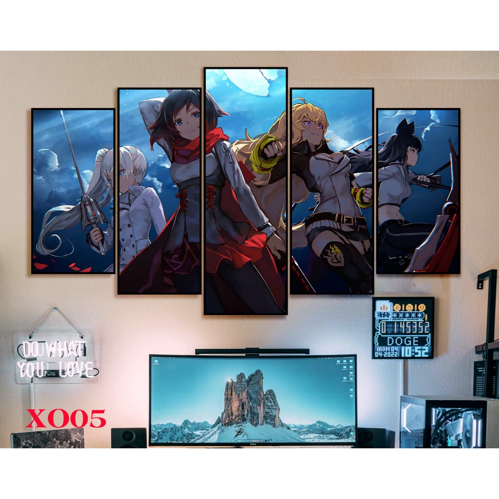 Tranh canvas xiao có khung size lớn - Tomdecor