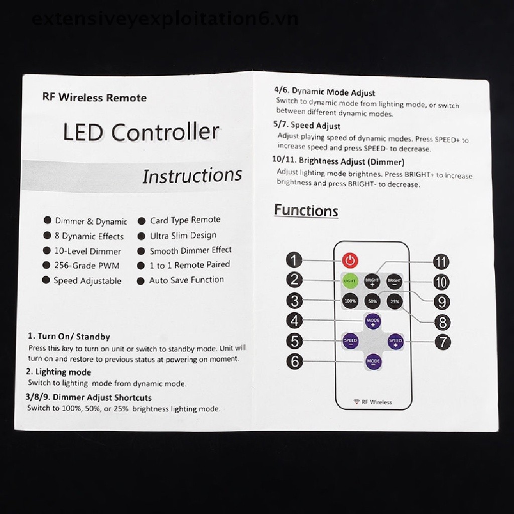 Tranh Led 3D Hưu Nai Dưới Ánh Trăng Trừu Tượng Tráng Gương - Có Remot Điều Khiển Từ Xa TLTTHN1