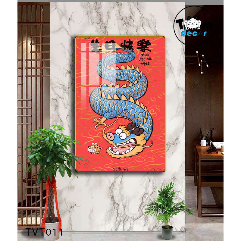 Tranh Vô Tri Tổng Hợp Nhiều Mẫu Mã Đáo Thành Công,Quan Vũ Cưỡi Vespa,Long Tranh Hổ Đấu - Tranh Tráng Gương