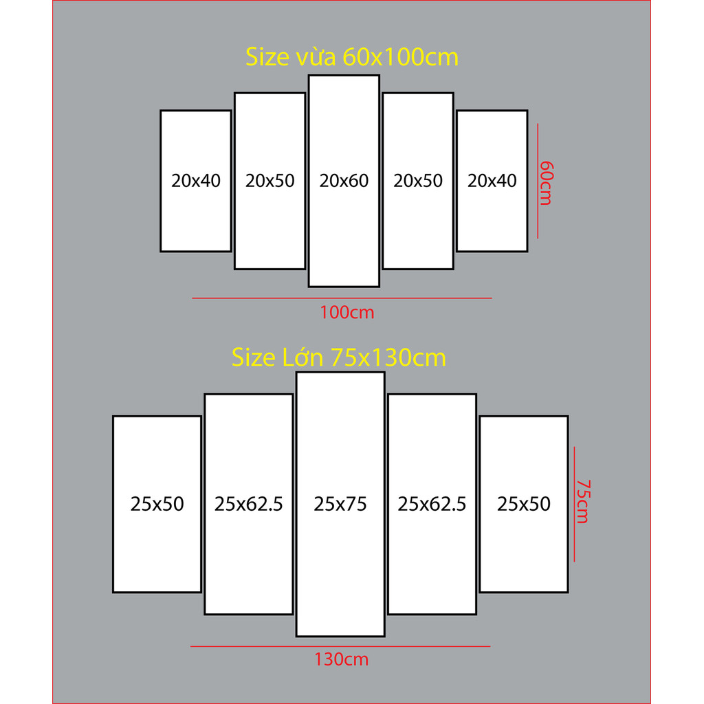 Tranh Jujutsu Kaisen Tranh Ghép 5 Bức Satoru Gojo Nhựa Formex 5mm Mặt Gương,Mặt Nhám Mờ Dán Tường
