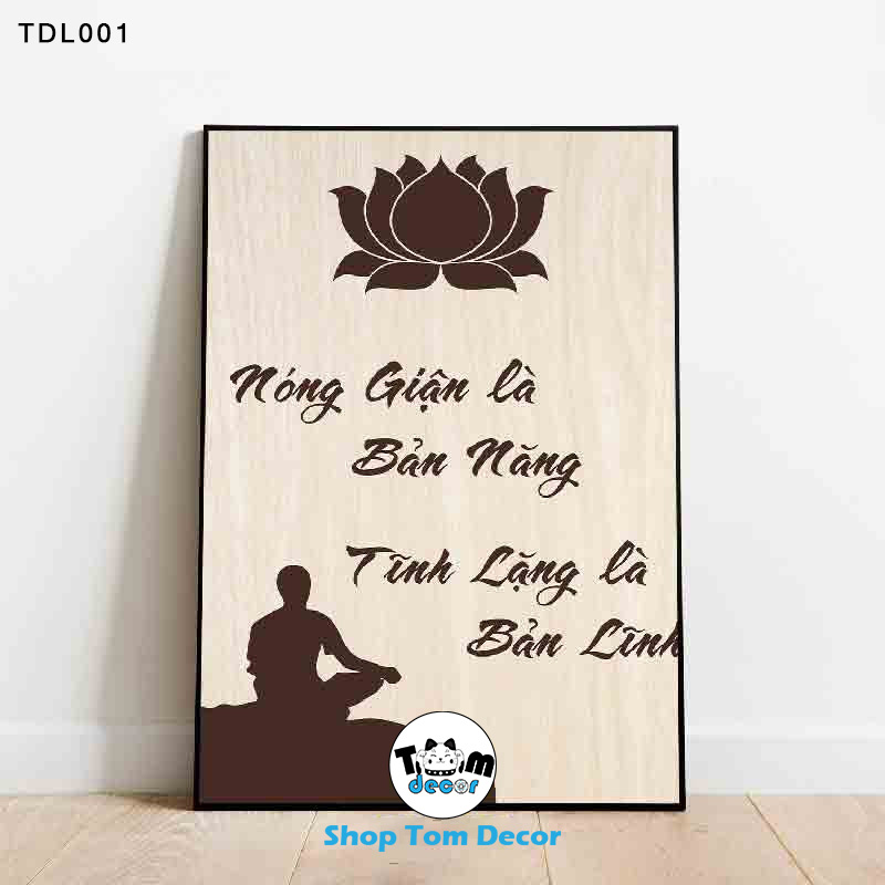 Tranh Động Lực 30x40,40x60,60x90cm Tranh Canvas Có Khung Composite Treo Tường Tranh Slogan Động Lực - TDL001