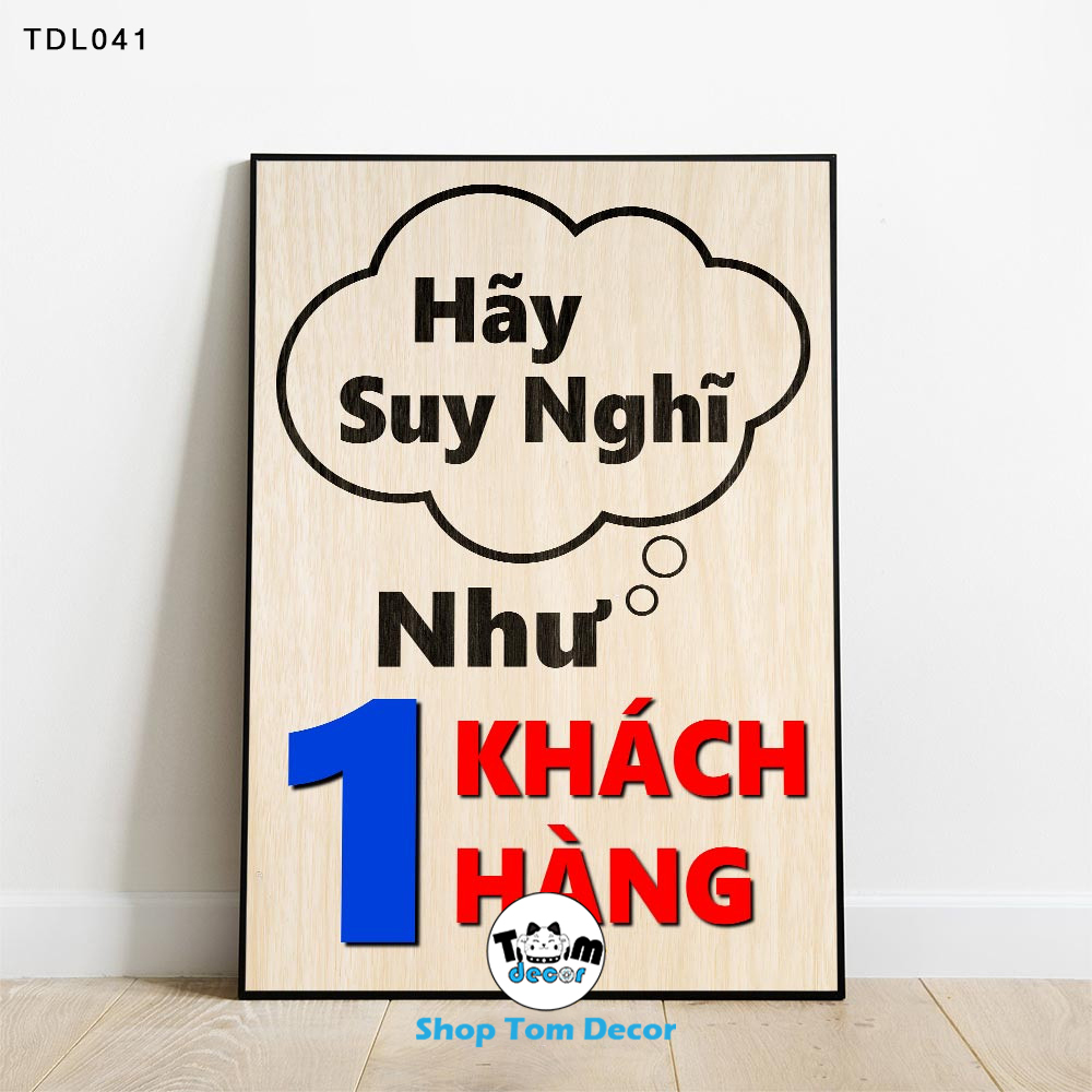 Tranh Động Lực 30x40,40x60,60x90cm Tranh Canvas Có Khung Composite Treo Tường Tranh Slogan Động Lực - TDL041