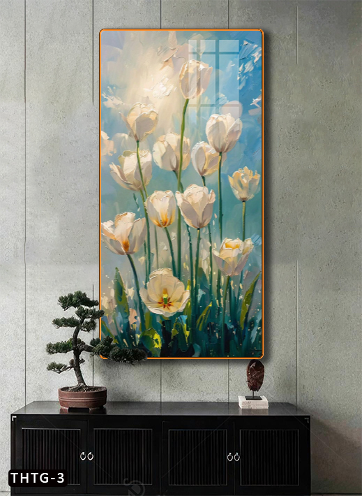 Tranh Hoa Tráng Gương Cao Cấp Hoặc Tranh Canvas Có Khung - THTG-3