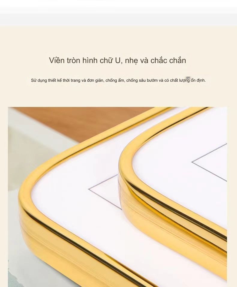 Tranh Hoa Tráng Gương Cao Cấp Hoặc Tranh Canvas Có Khung