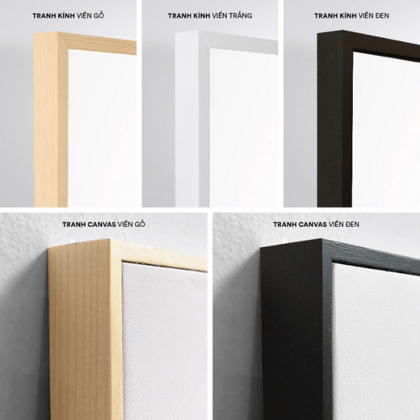 Tranh canvas hình chất trang trí tiệm tatto baber càphê - tranh canvas có khung HC004