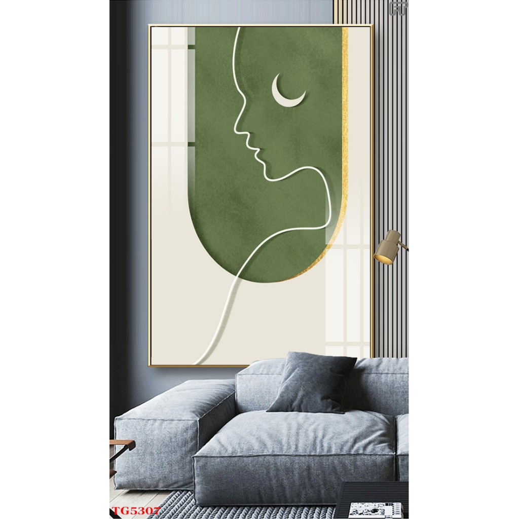 Tổng Hợp Tranh Tráng Gương Hiện Đại Hưu Nai Trừu Tượng Chọn Lọc Đẹp Mới Nhất