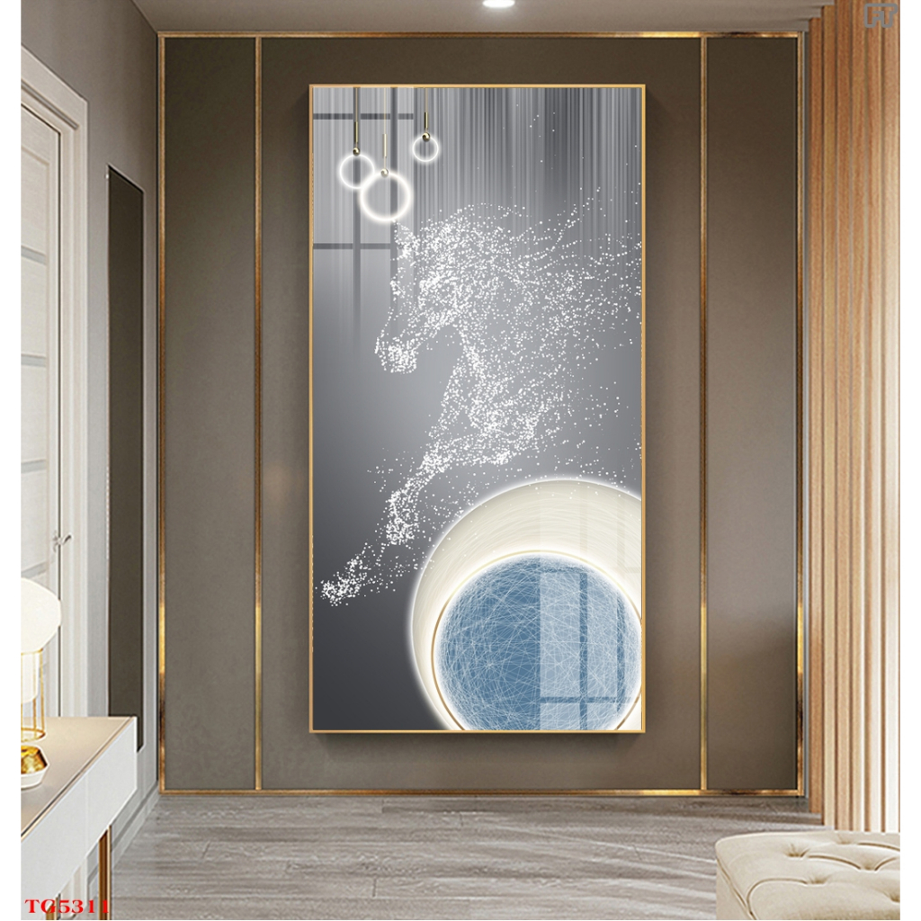 Tổng Hợp Tranh Tráng Gương Hiện Đại Hưu Nai Trừu Tượng Chọn Lọc Đẹp Mới Nhất