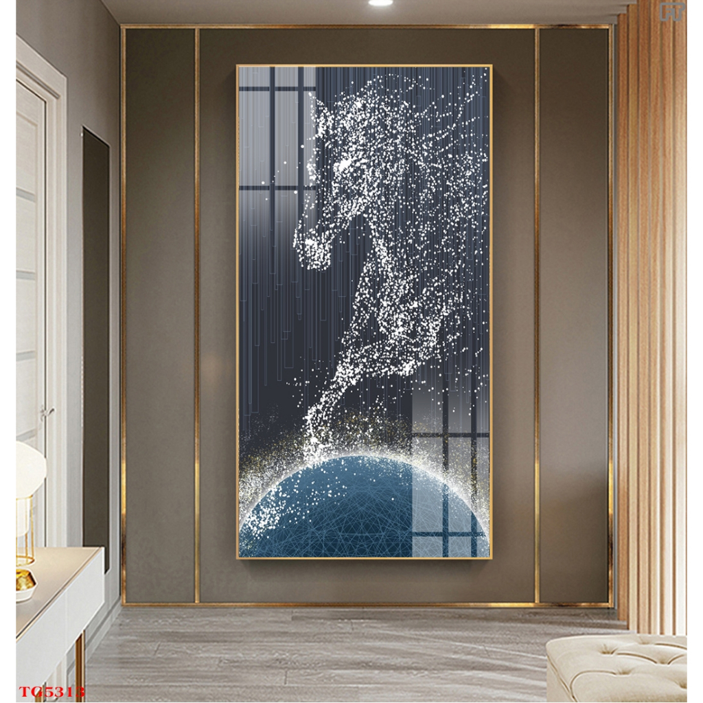 Tổng Hợp Tranh Tráng Gương Hiện Đại Hưu Nai Trừu Tượng Chọn Lọc Đẹp Mới Nhất