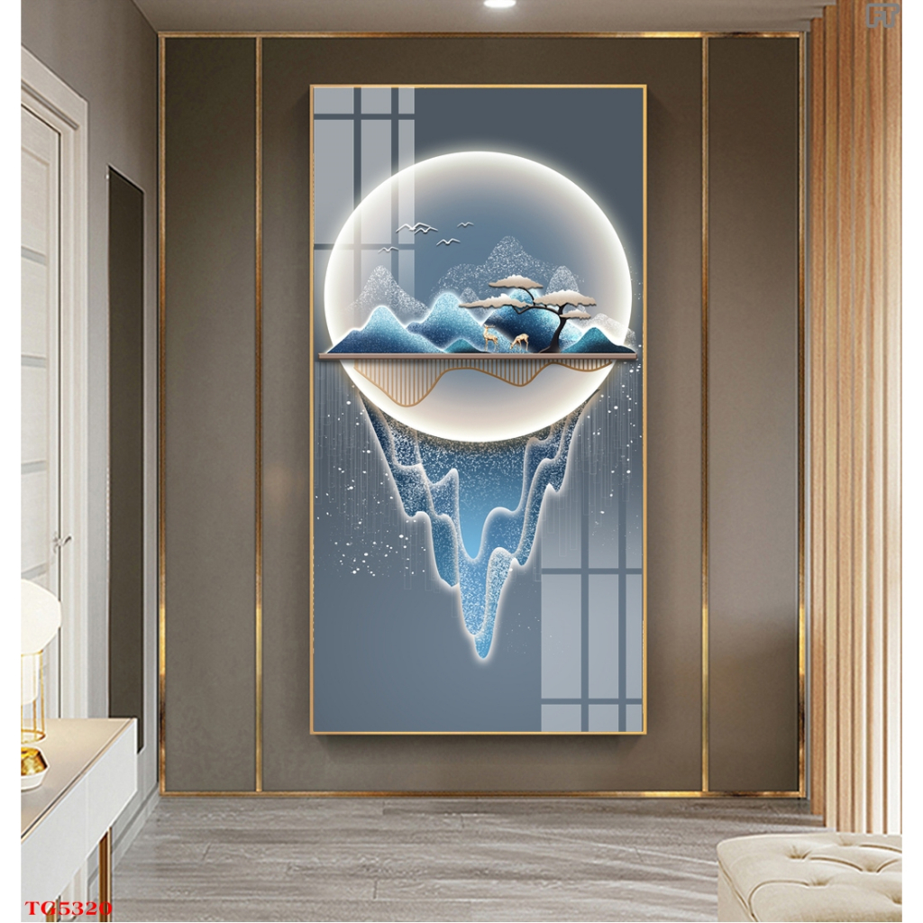 Tổng Hợp Tranh Tráng Gương Hiện Đại Hưu Nai Trừu Tượng Chọn Lọc Đẹp Mới Nhất