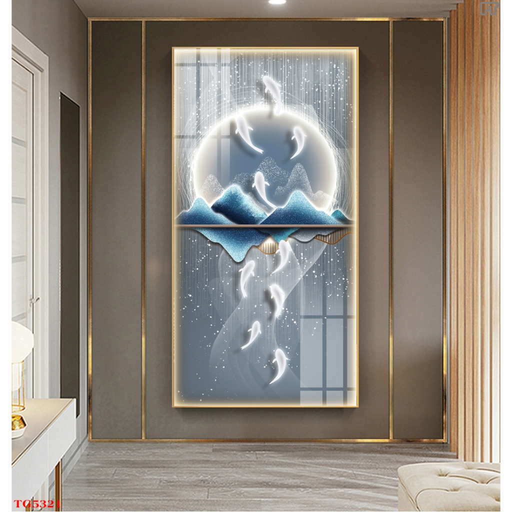 Tổng Hợp Tranh Tráng Gương Hiện Đại Hưu Nai Trừu Tượng Chọn Lọc Đẹp Mới Nhất