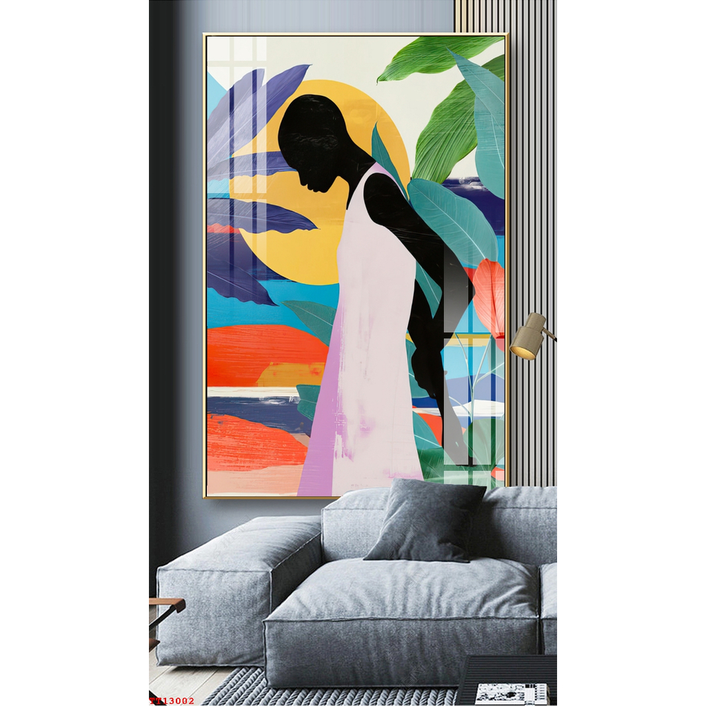 Tranh canvas phong cách trang trí tiệm cà phê,cửa hàng,gia đình,doanh nghiệp