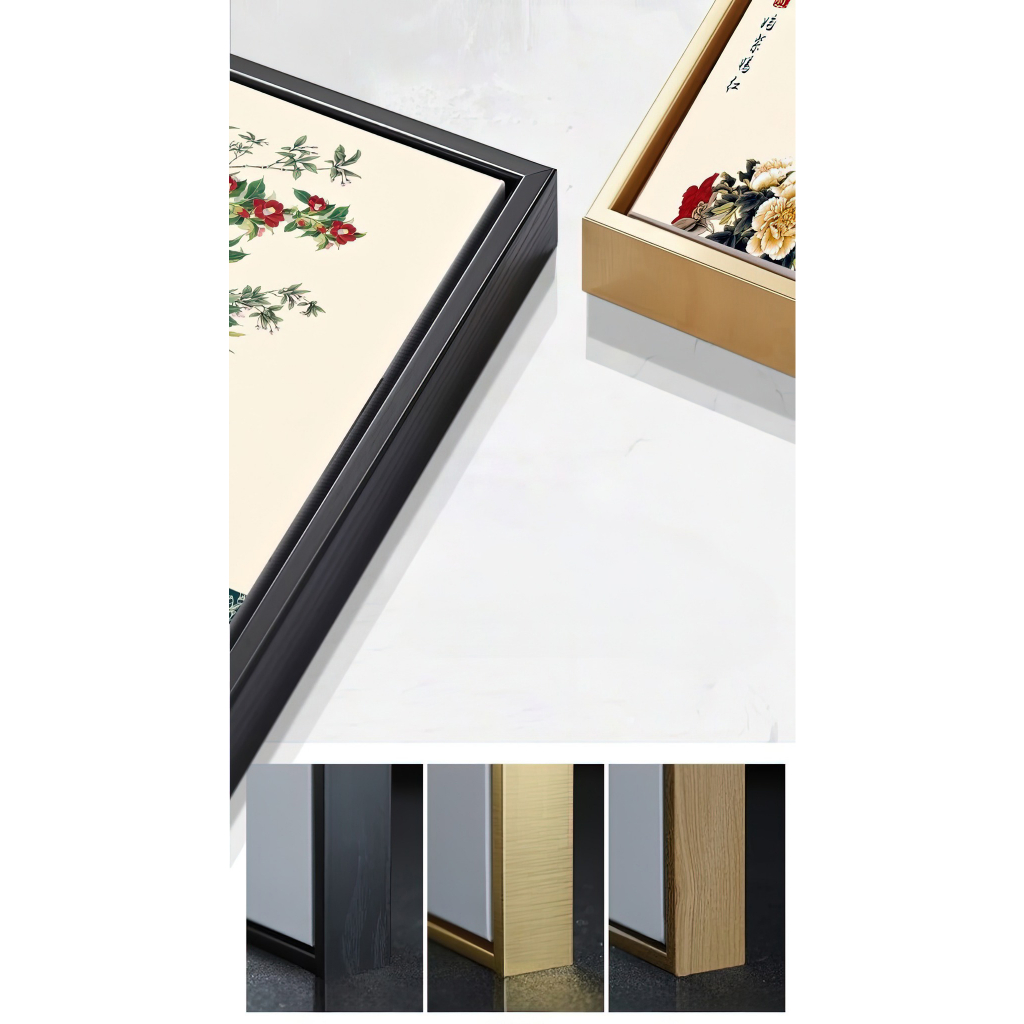 Tranh Hoa sen - tranh canvas có khung 150x40cm trang trí phòng ngủ,phòng khách,phòng làm việc,...