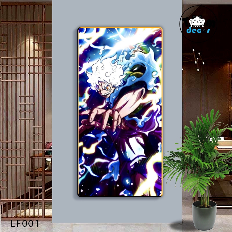 Top tổng hợp mẫu tranh dọc ONEPIECE tráng gương cao cấp 40x80cm - luffy-zorro-law-ace chọn lọc đẹp nhất