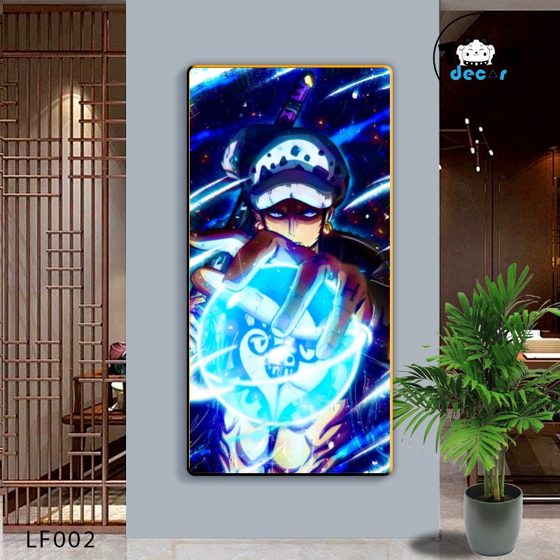 Top tổng hợp mẫu tranh dọc ONEPIECE tráng gương cao cấp 40x80cm - luffy-zorro-law-ace chọn lọc đẹp nhất