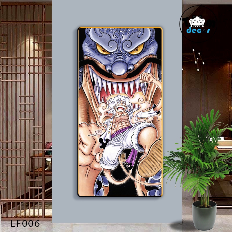 Top tổng hợp mẫu tranh dọc ONEPIECE tráng gương cao cấp 40x80cm - luffy-zorro-law-ace chọn lọc đẹp nhất