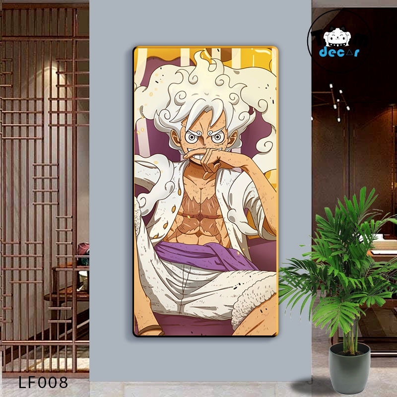 Top tổng hợp mẫu tranh dọc ONEPIECE tráng gương cao cấp 40x80cm - luffy-zorro-law-ace chọn lọc đẹp nhất