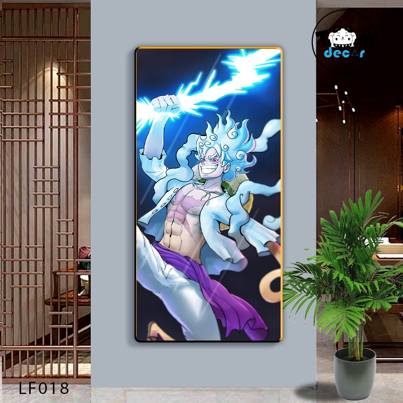 Top tổng hợp mẫu tranh dọc ONEPIECE tráng gương cao cấp 40x80cm - luffy-zorro-law-ace chọn lọc đẹp nhất