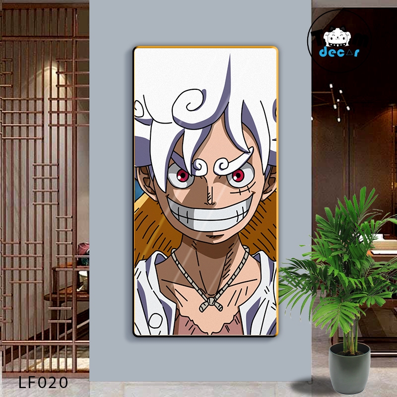 Top tổng hợp mẫu tranh dọc ONEPIECE tráng gương cao cấp 40x80cm - luffy-zorro-law-ace chọn lọc đẹp nhất