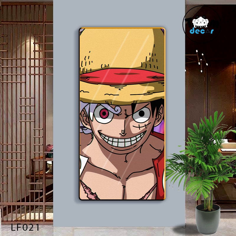 Top tổng hợp mẫu tranh dọc ONEPIECE tráng gương cao cấp 40x80cm - luffy-zorro-law-ace chọn lọc đẹp nhất