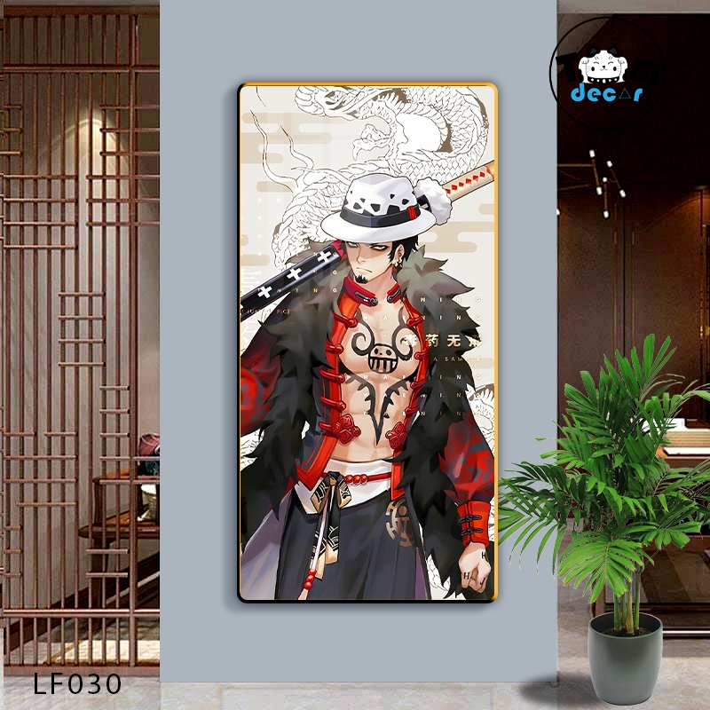 Top tổng hợp mẫu tranh dọc ONEPIECE tráng gương cao cấp 40x80cm - luffy-zorro-law-ace chọn lọc đẹp nhất