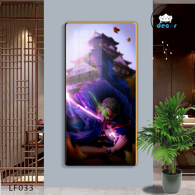 Top tổng hợp mẫu tranh dọc ONEPIECE tráng gương cao cấp 40x80cm - luffy-zorro-law-ace chọn lọc đẹp nhất