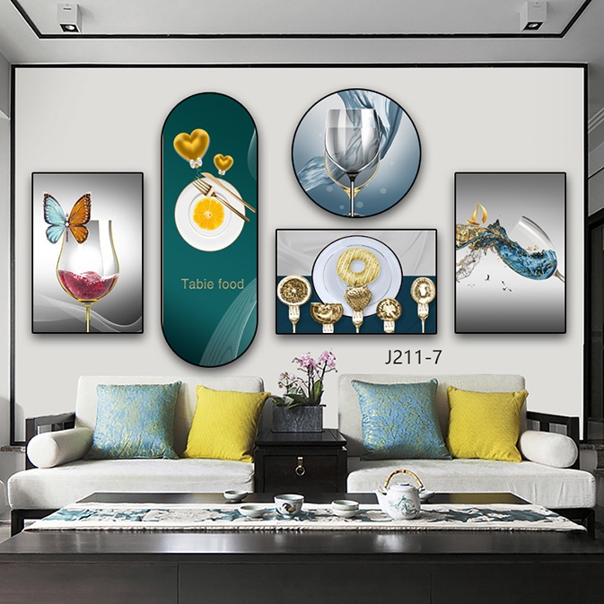 Tranh Ghép Mẫu Đẹp Dán Tường Mặt Gương Nhựa Formex Cứng Dày 5mm Mặt Gương