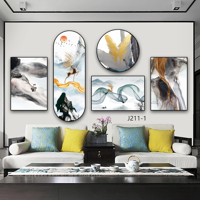 Tranh Ghép Mẫu Đẹp Dán Tường Mặt Gương Nhựa Formex Cứng Dày 5mm Mặt Gương