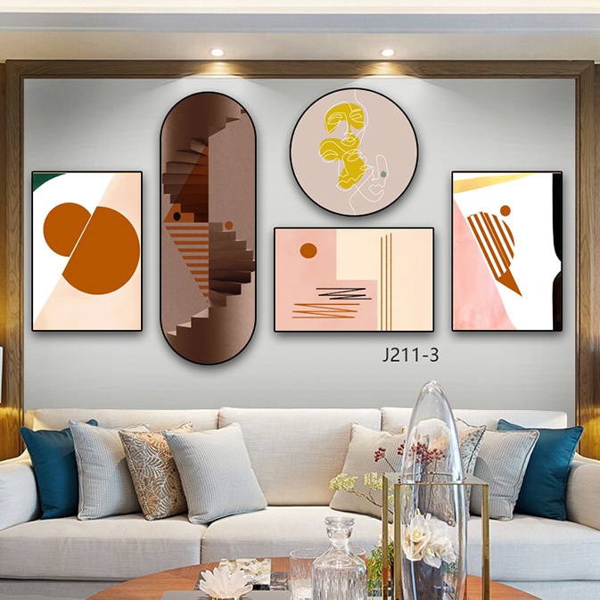 Tranh Ghép Mẫu Đẹp Dán Tường Mặt Gương Nhựa Formex Cứng Dày 5mm Mặt Gương