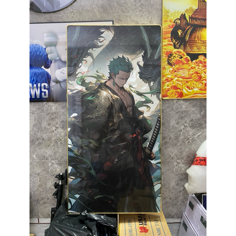 Top tổng hợp mẫu tranh dọc ONEPIECE tráng gương cao cấp 40x80cm - luffy-zorro-law-ace chọn lọc đẹp nhất