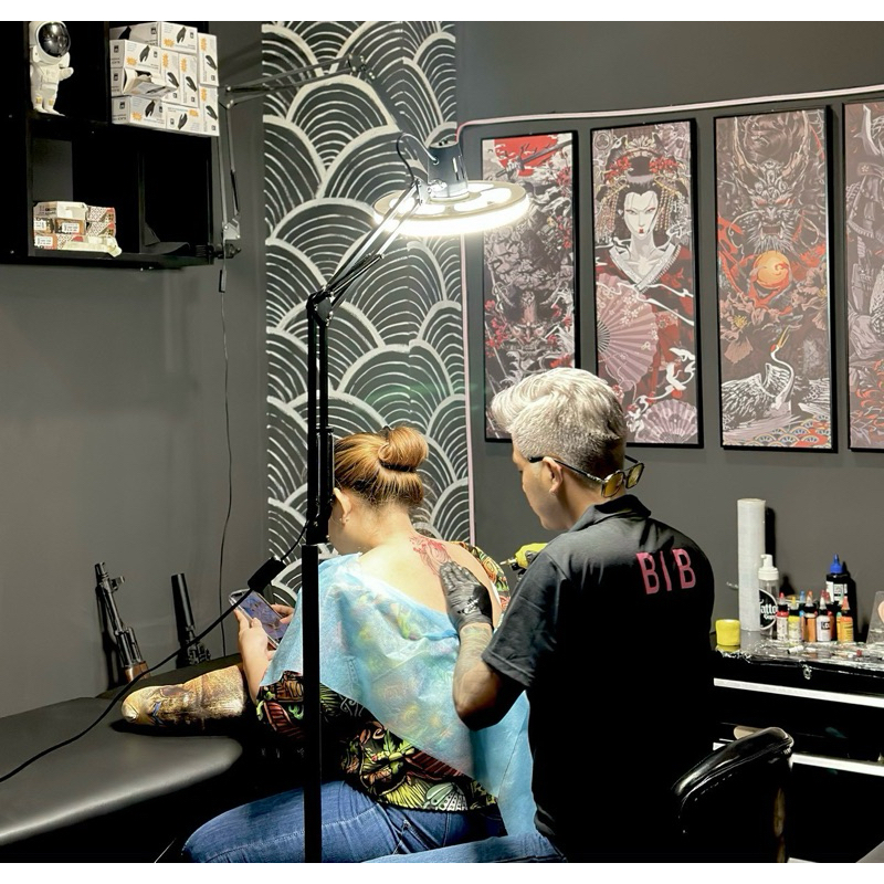 Tranh vải canvas cổ nhật có khung treo tường Decor tatto,barber,cofe...CN3