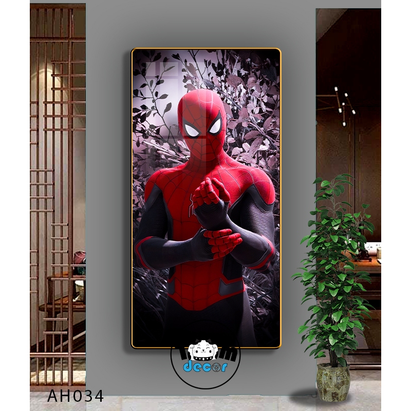 Tranh Người Nhện,Marvel,Samurai,Batman,Iron man - Tranh Tráng Gương Khổ Dọc