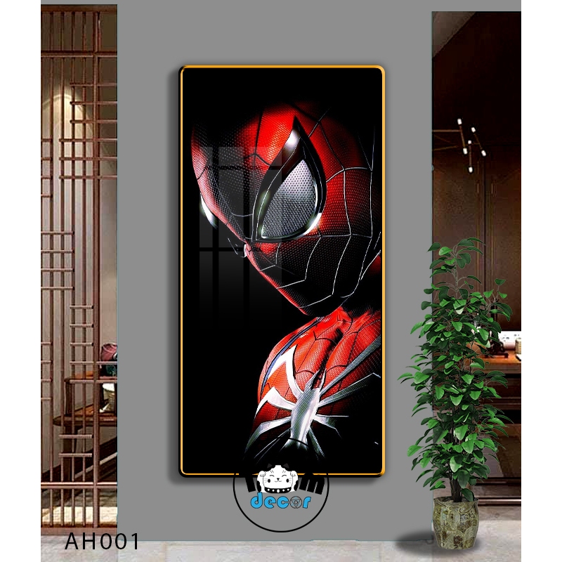 Tranh Người Nhện,Marvel,Samurai,Batman,Iron man - Tranh Tráng Gương Khổ Dọc