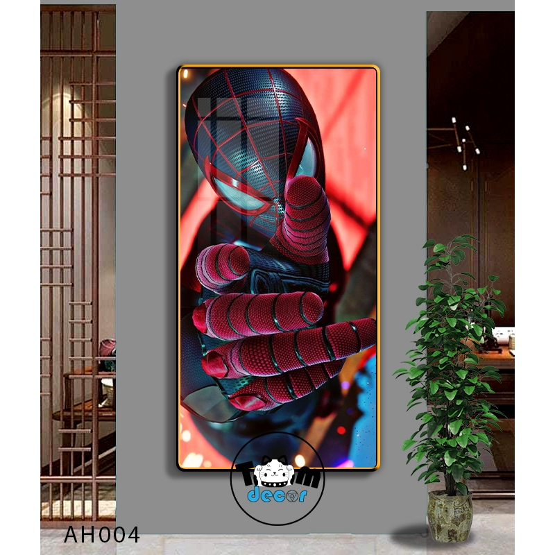 Tranh Người Nhện,Marvel,Samurai,Batman,Iron man - Tranh Tráng Gương Khổ Dọc