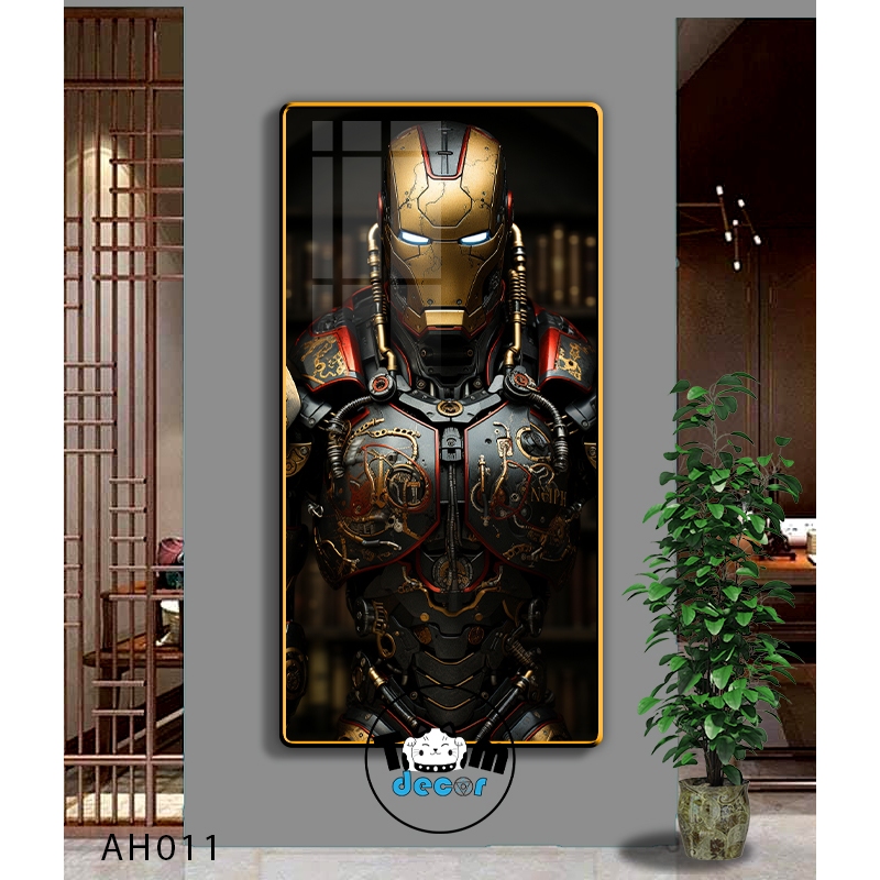 Tranh Người Nhện,Marvel,Samurai,Batman,Iron man - Tranh Tráng Gương Khổ Dọc