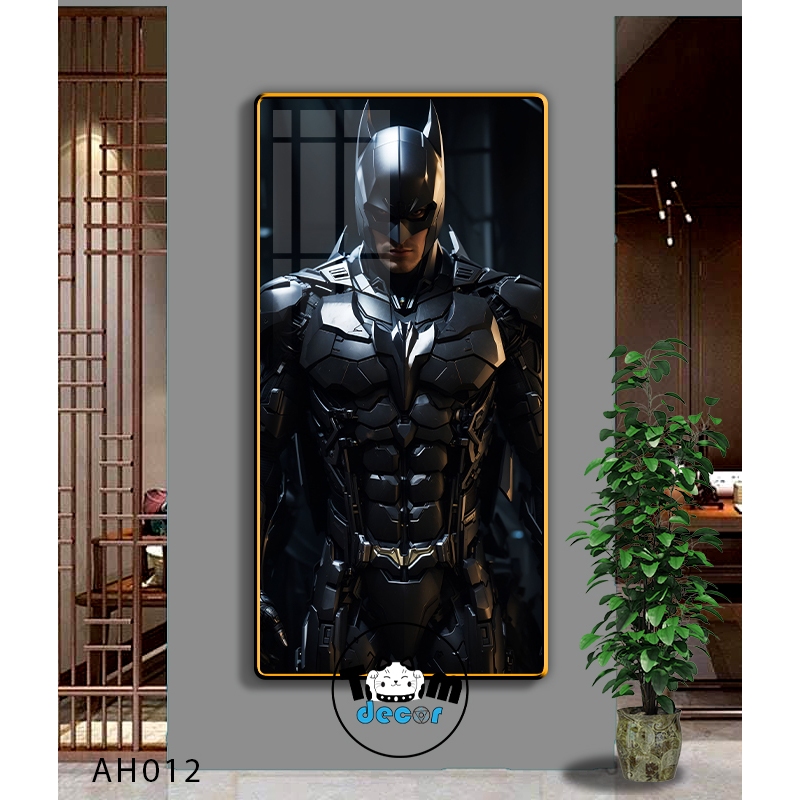 Tranh Người Nhện,Marvel,Samurai,Batman,Iron man - Tranh Tráng Gương Khổ Dọc