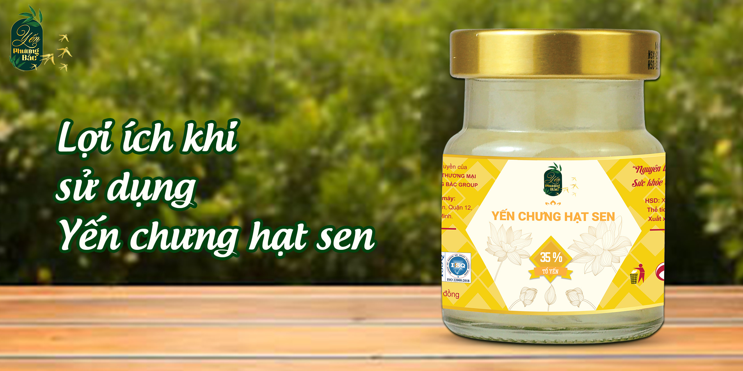 Lợi ích khi sử dụng Yến chưng Hạt Sen