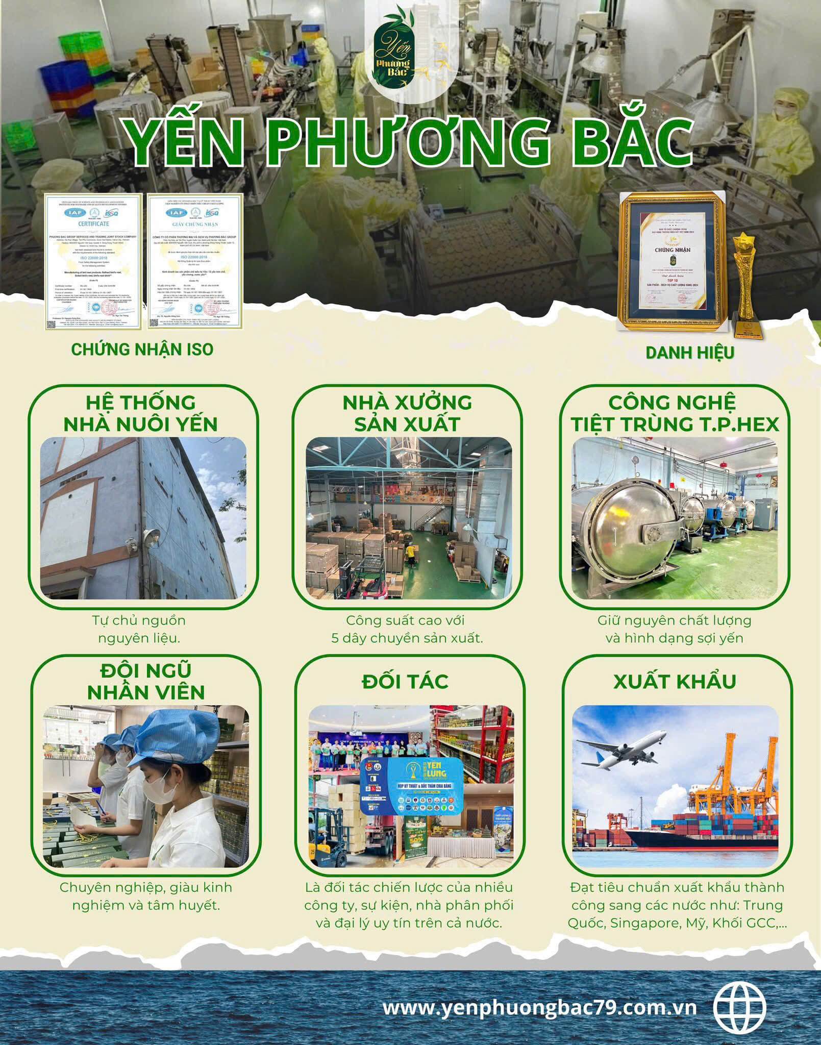 YẾN PHƯƠNG BẮC - CHẤT LƯỢNG TẠO THƯƠNG HIỆU