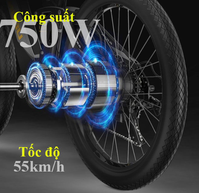 Xe đạp trợ lực điện ZHENGBU M10 công suất